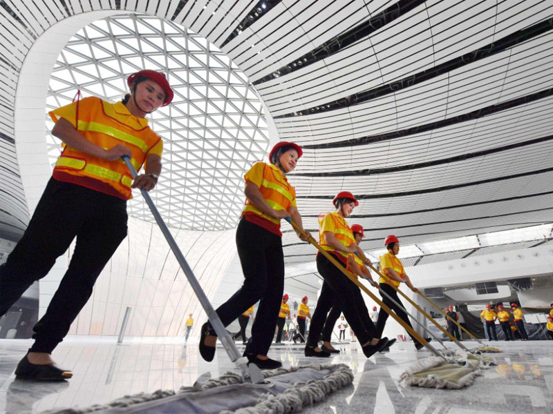 機(jī)場(chǎng)車(chē)站保潔